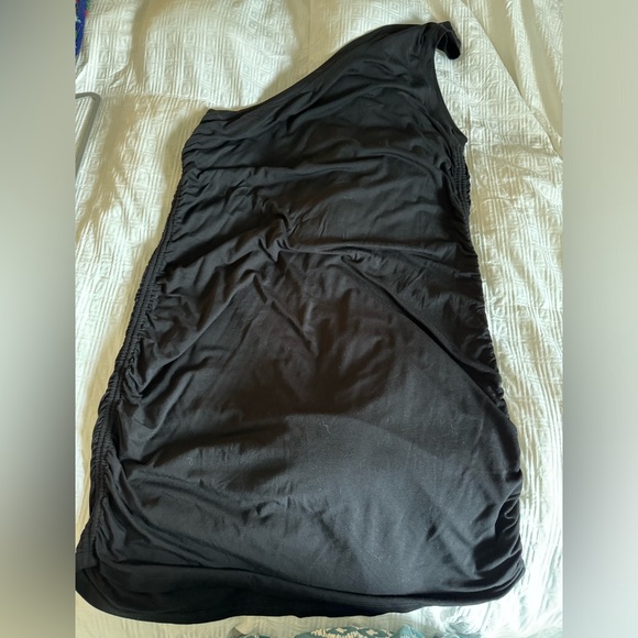 Good American Mini Black Dress - Picture 2 of 3